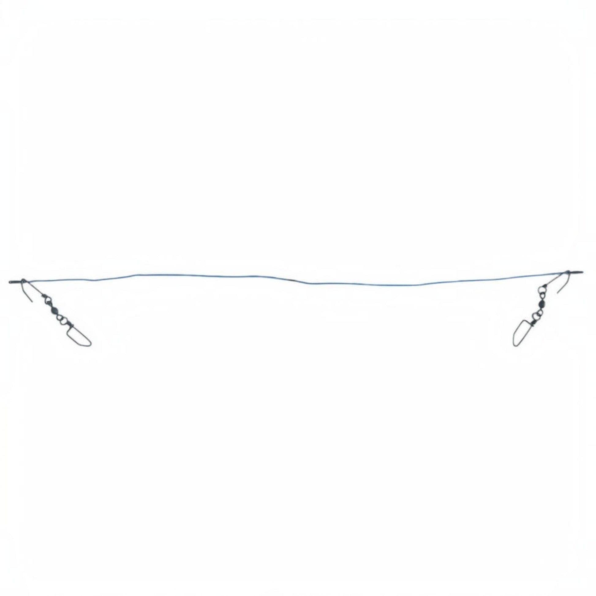 Dogfish Tackle & Marine blue hollow core wind on planer bridle with two snap swivels