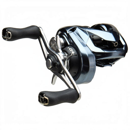 Dogfish Tackle & Marine Shimano Aldebaran MGL 50HG casting reel, dark blue, lightweight, MGL spool, X-Ship technology.