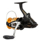 Dogfish Tackle & Marine Shimano Baitrunner 4000D spinning reel with gold spool and black body, featuring a Baitrunner lever.