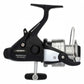 Dogfish Tackle & Marine Shimano Baitrunner 4000 OC saltwater spinning reel with black and silver XT-7 graphite body and aluminum handle.