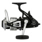 Dogfish Tackle & Marine Shimano Baitrunner 8000 OC saltwater spinning reel with black XT-7 graphite body and silver spool.
