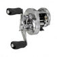 Dogfish Tackle & Marine Shimano Calcutta Conquest DC 200 silver metal baitcasting reel with black handle knobs.