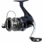 Dogfish Tackle & Marine Shimano Catana FE spinning reel in dark blue with silver spool and black handle.