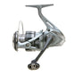 Dogfish Tackle & Marine Shimano Nasci FC spinning reel in silver and grey with HAGANE Gear and CoreProtect.