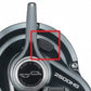 Dogfish Tackle & Marine Shimano Ocea Jigger 2500HG lever drag fishing reel in GunMetal with Infinity Drive technology.