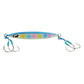 Dogfish Tackle & Marine Shimano Ocea Sardine Waver 180g slow pitch jig in blue and multi-color scale finish