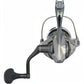Dogfish Tackle & Marine Shimano Stella FK spinning reel in silver and black with a black handle.