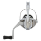 Dogfish Tackle & Marine Shimano Stradic FM spinning reel, silver and black, with aluminum spool and handle.