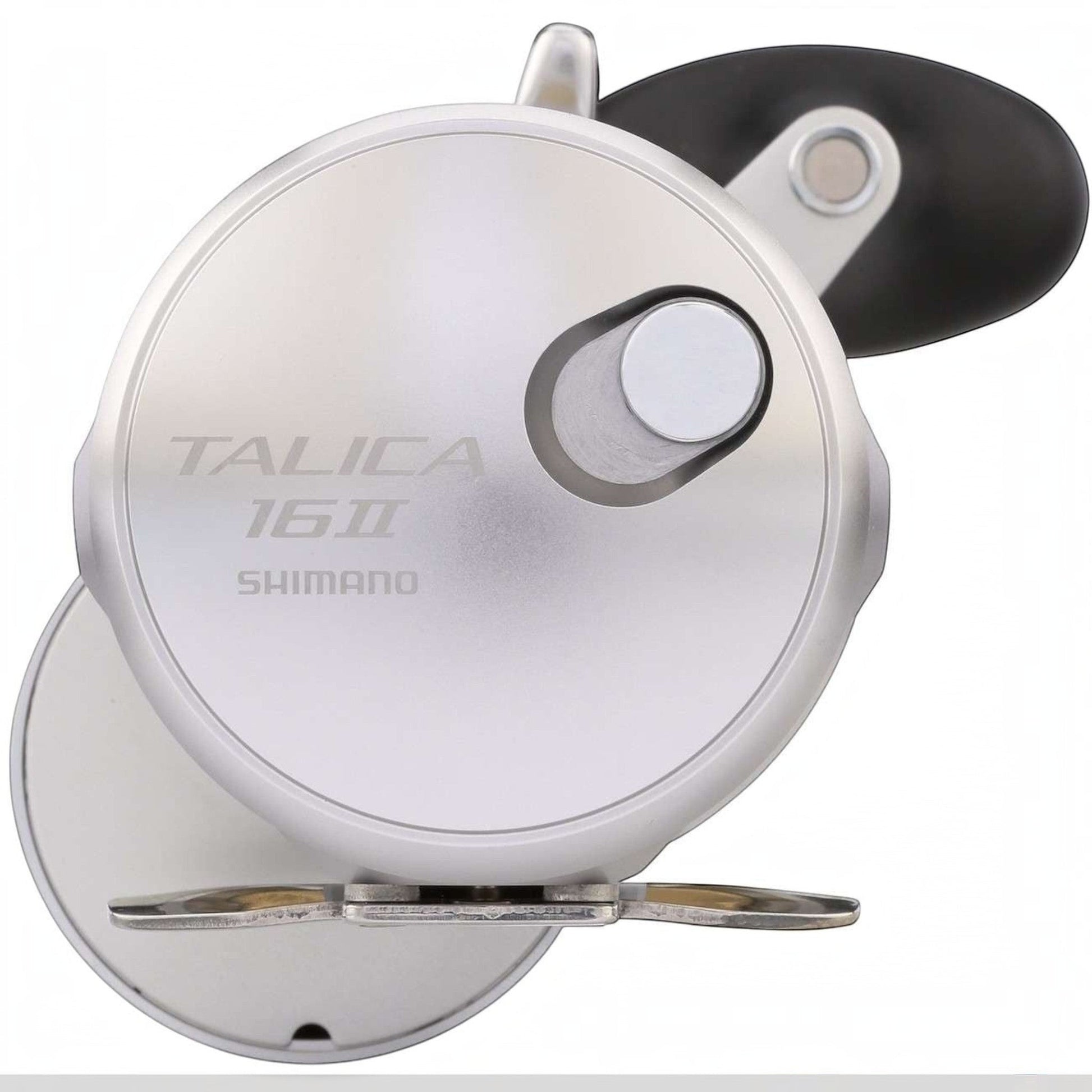Dogfish Tackle & Marine Shimano Talica 16IIA silver 2-speed lever drag conventional fishing reel with Infinity Drive and X-Protect.