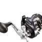 Dogfish Tackle & Marine Shimano Tekota Level Wind conventional fishing reel with star drag and silver handle. Dark grey.