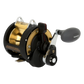 Dogfish Tackle & Marine Shimano TLD 2 Speed Lever Drag Conventional Reel, black and gold, with ergonomic handle and two-speed gearing.