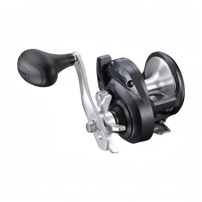 Dogfish Tackle & Marine Shimano Torium Star Drag conventional fishing reel, black with silver accents, 6.2:1 gear ratio.