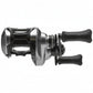 Dogfish Tackle & Marine Shimano Tranx 200 A baitcasting reel, silver and black with ergonomic handles. Features HAGANE Body and SVS Infinity.