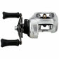 Dogfish Tackle & Marine Shimano Tranx B baitcasting reel, silver with black handle, 5.8 gear ratio.