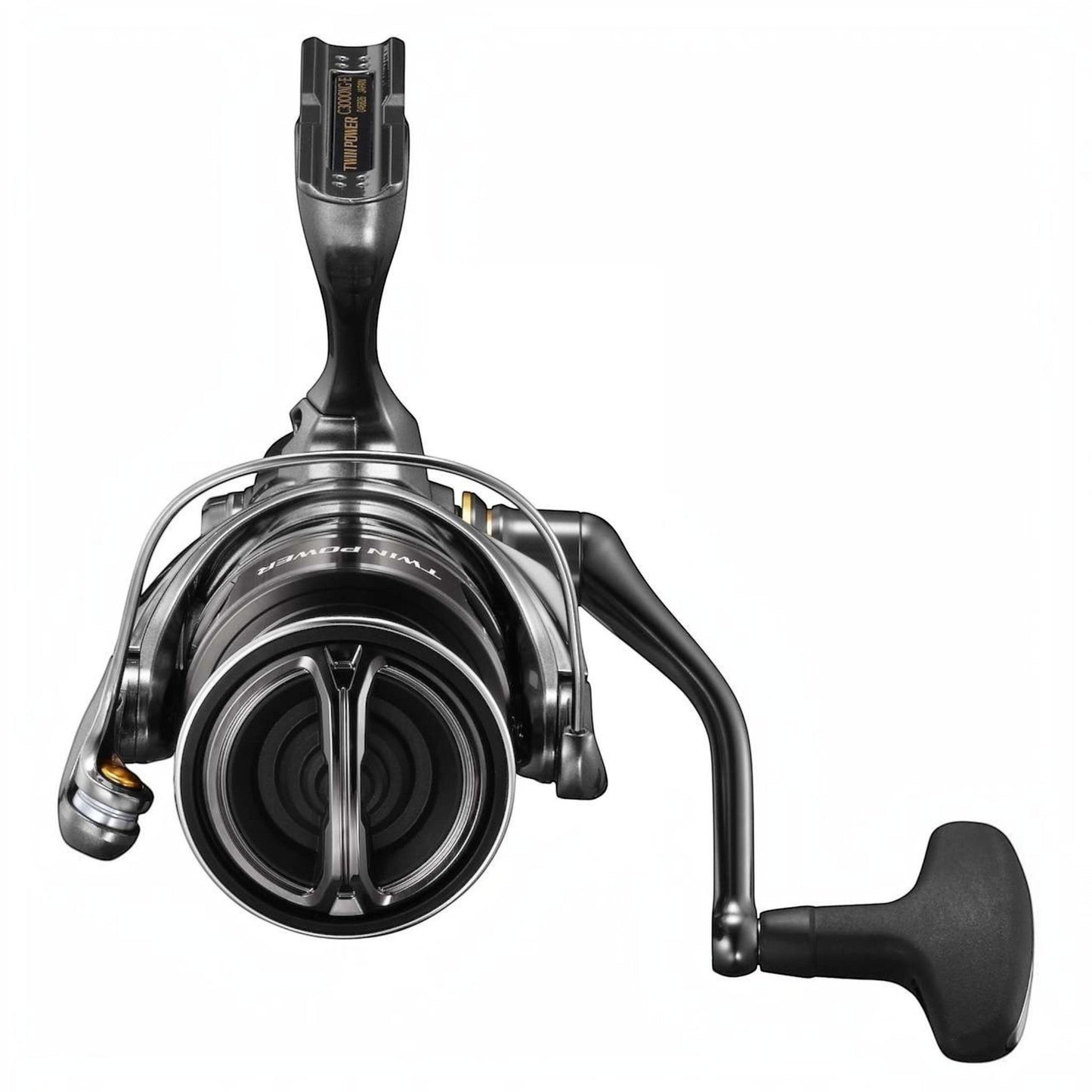 Dogfish Tackle & Marine Shimano 2024 Twin Power FE spinning reel, dark grey CI4+ and aluminum body, Infinity Drive, InfinityLoop.