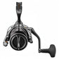 Dogfish Tackle & Marine Shimano Twin Power FE spinning reel, dark grey with black handle and spool. Features CI4+ and aluminum body.
