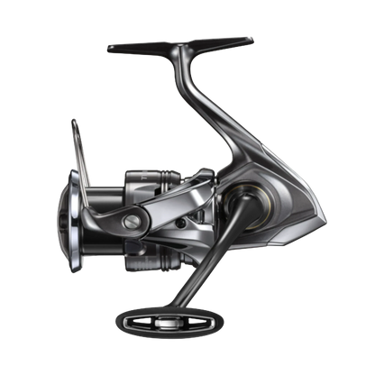 Dogfish Tackle & Marine Shimano Twin Power FE spinning reel, silver and black, with CI4+ and aluminum construction, Infinity Drive, and DuraCross drag.