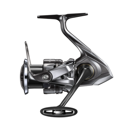 Dogfish Tackle & Marine 2024 Shimano Twin Power FE spinning reel, silver and black, CI4+ and aluminum construction, Infinity Drive, InfinityLoop, DuraCross drag.
