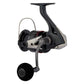Dogfish Tackle & Marine Shimano Vanford FA spinning reel, black with silver accents, featuring MGL rotor and DuraCross drag.