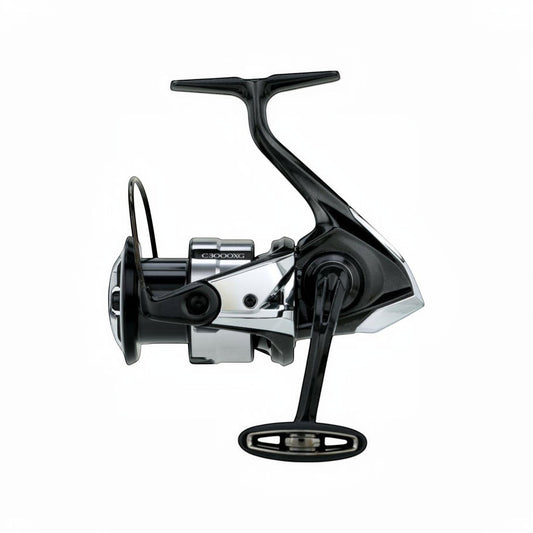Dogfish Tackle & Marine Shimano Vanquish C3000XGC spinning reel, black and silver, lightweight CI4+ construction, MGL rotor, InfinityDrive.