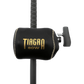 Dogfish Tackle & Marine black neoprene reel cover with gold TIAGRA 80W logo and stitching, designed for specific Tiagra reels.