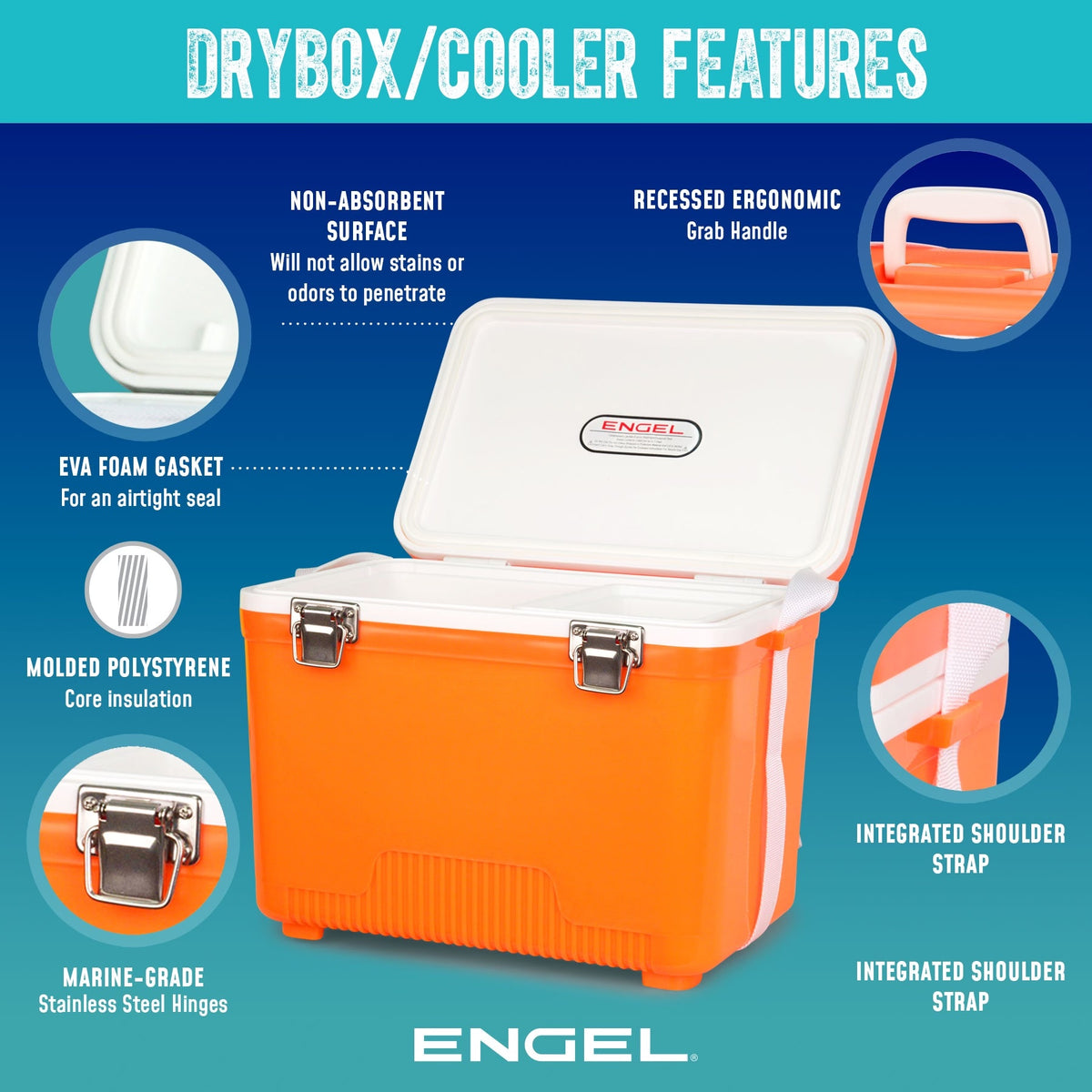 Engel 30 Qt Drybox Cooler