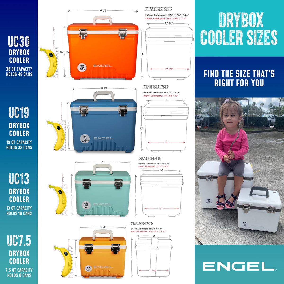 Engel 30 Qt Drybox Cooler