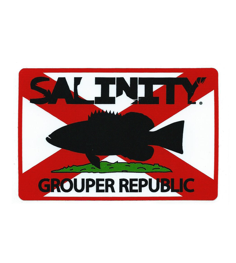 Salinity Grouper Republic Sticker