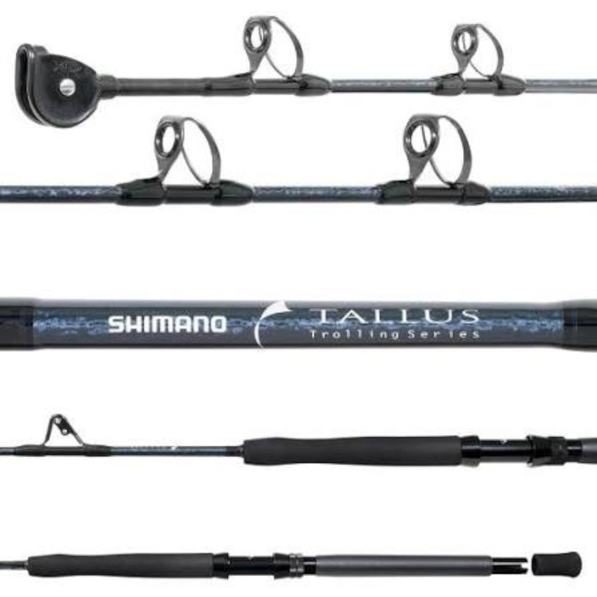 Shimano Tallus Slick Butt Roller Stripper Tip Conventional Rods - Dogfish Tackle & Marine