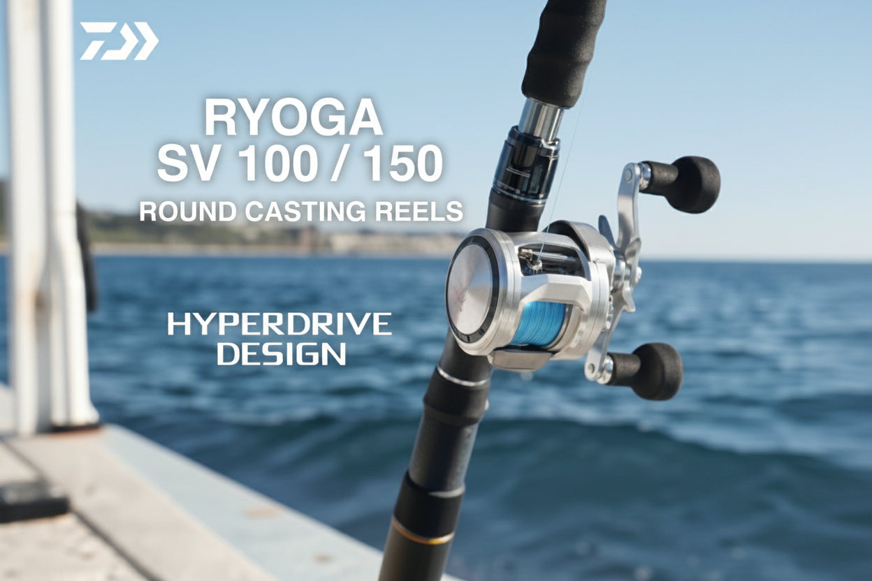 Daiwa Ryoga 150 Casting Reels - Dogfish Tackle & Marine