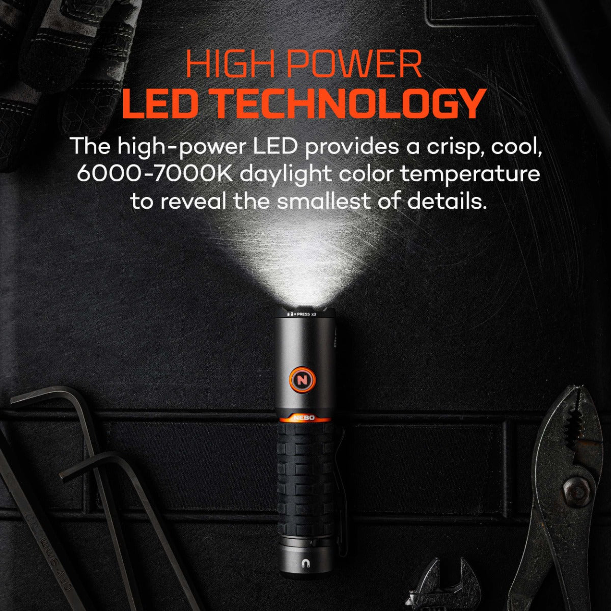 Nebo Torchy 3K Rechargeable Pocket Flashlight - Dogfish Tackle & Marine