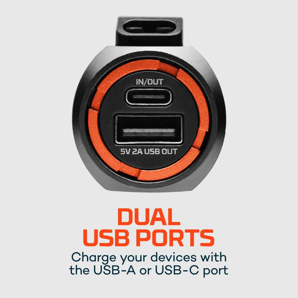 Nebo Transport 400 1-IN-1 Car Charger & Flashlight - Dogfish Tackle & Marine