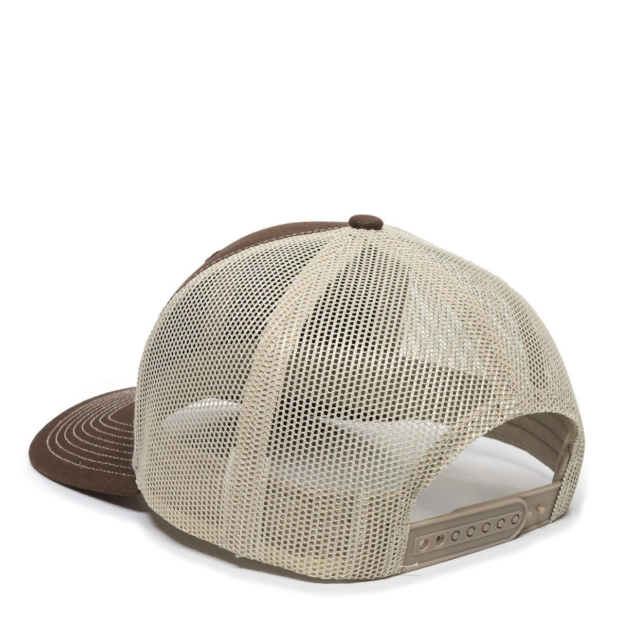 Dogfish Leather Tarpon Patch Premium Trucker Hat - Dogfish Tackle & Marine