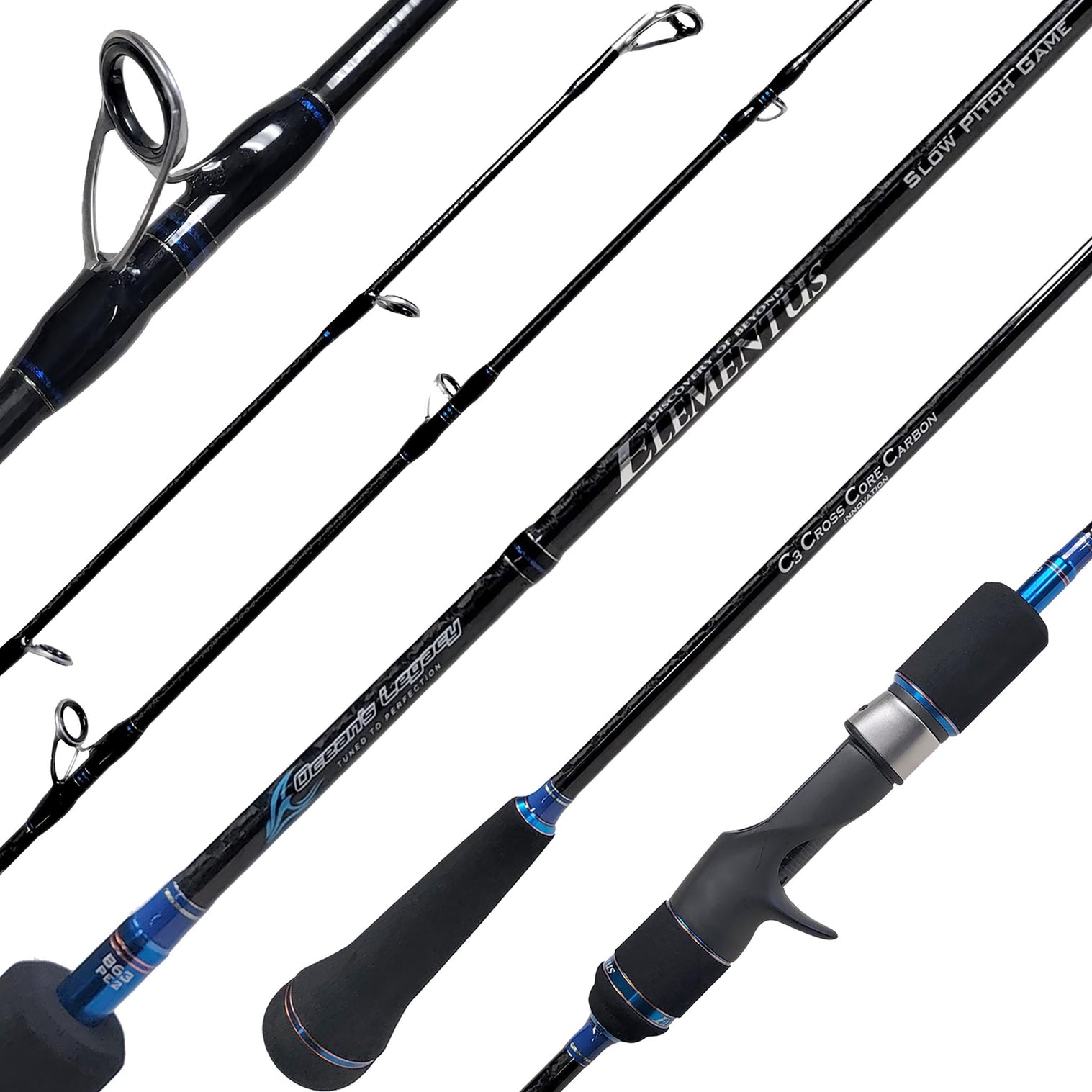 Oceans Legacy Elementus Slow Jigging Rods - Dogfish Tackle & Marine