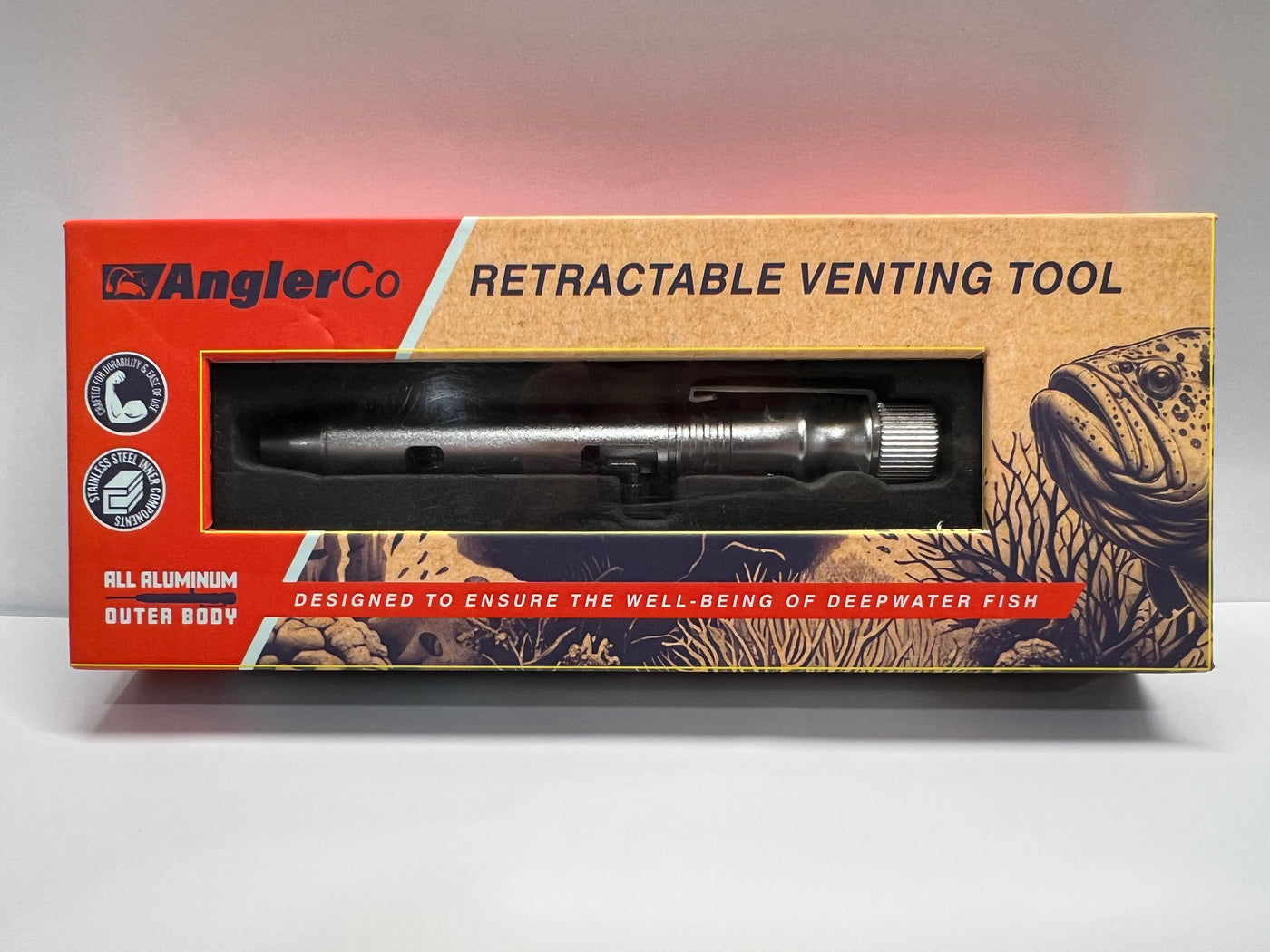 AnglerCo Retractable Venting Tool - Dogfish Tackle & Marine