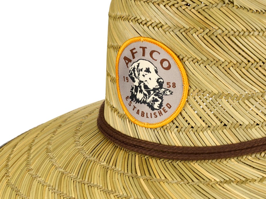 Aftco Boatbar Straw Hat - Dogfish Tackle & Marine