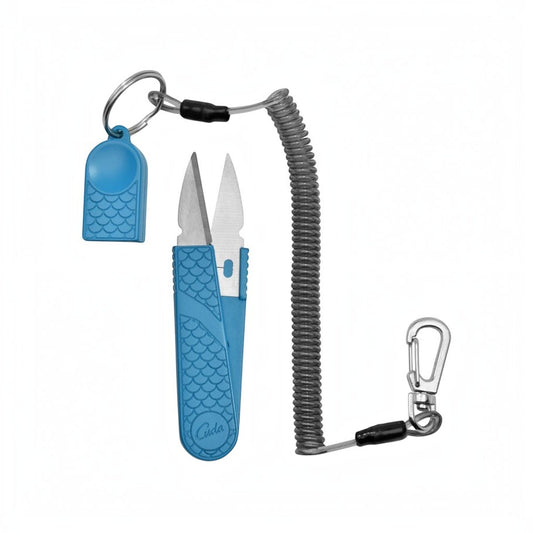 Cuda Titanium Bonded Braid Nippers with Lanyard Dogfish Tackle Company 
