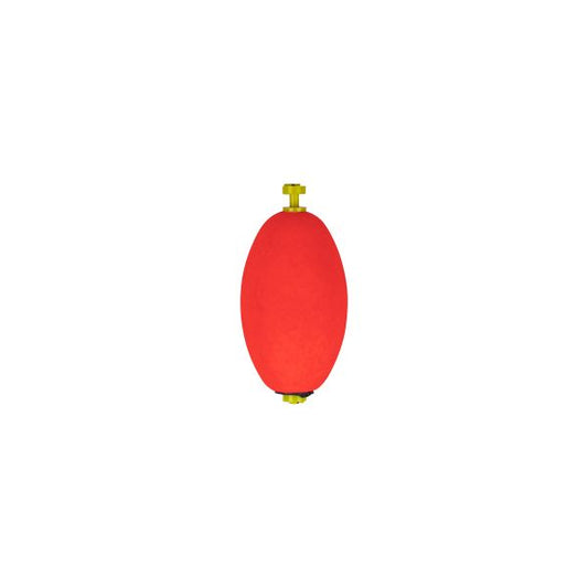 Thill Fantastic Foam Float Oval Weighted 2.5" Snap On Red 2 - Dogfish Tackle & Marine