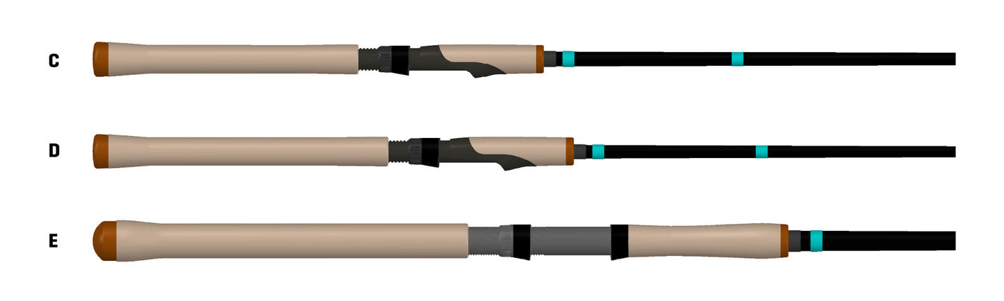 G.Loomis GCX Inshore Spinning Rods