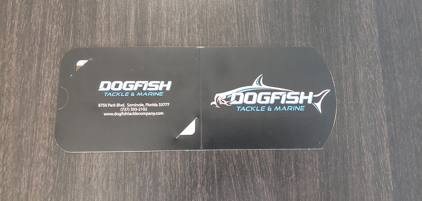 In-Store Gift Card - CANNOT BE USED ONLINE - IN-STORE REDEMPTION ONLY - Dogfish Tackle & Marine