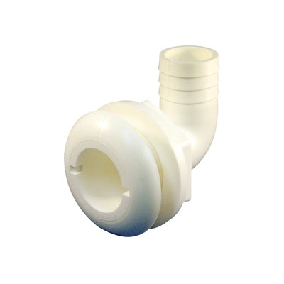 Marpac 90 Degree White Nylon Thru Hull *
