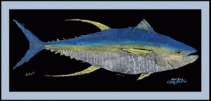 RealFish Gyotaku Floor Mats - Dogfish Tackle & Marine