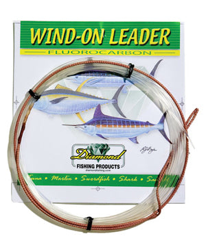 Diamond Fishing Products Wind-On Leader Fluorocarbon - Dogfish Tackle & Marine