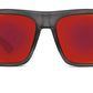 Kaenon Burnet FC Polarized Glasses Graphite/Ultra Grey Red Mirror - Dogfish Tackle & Marine