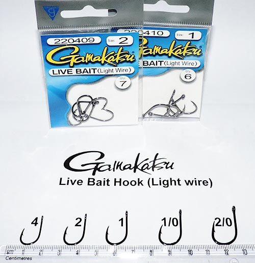 Gamakatsu Live Bait (Light Wire) - Dogfish Tackle & Marine