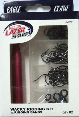 Eagle Claw Wacky Worm Kit / Tool / Rigging Bands