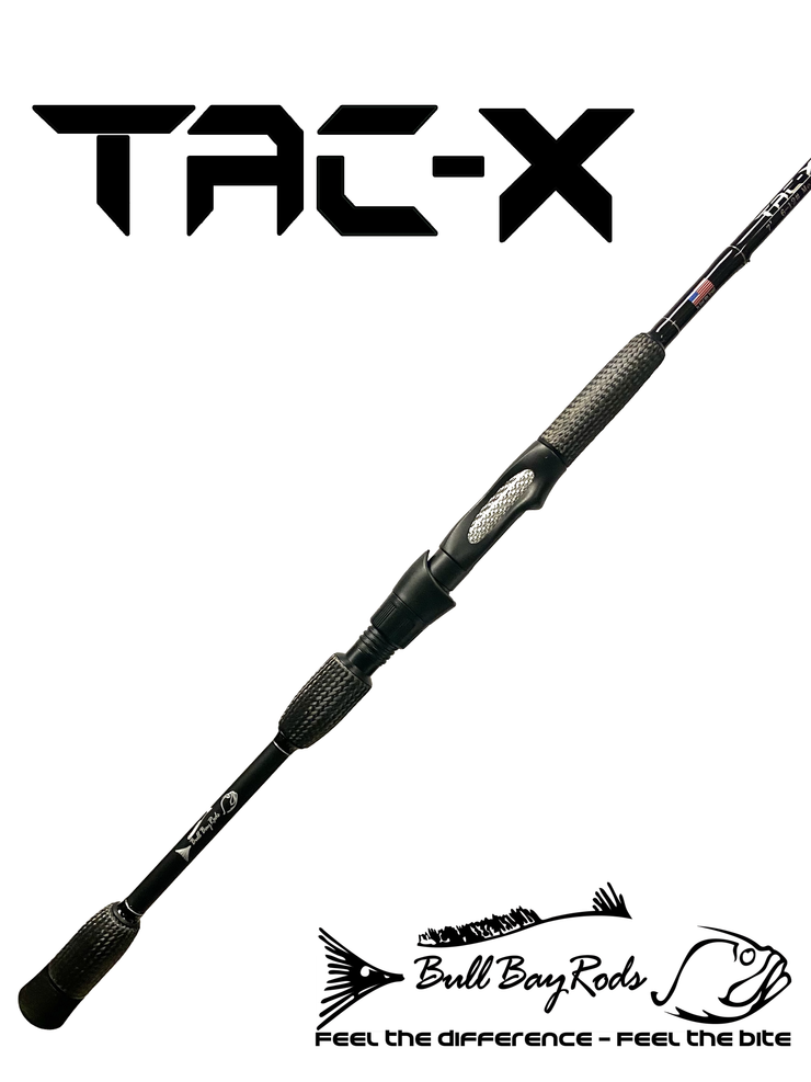 Bull Bay Tac X Carbon spinning Rods - Dogfish Tackle & Marine